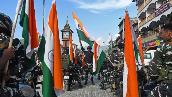 independence news crpf organizes bike rally in srinagar jammu and kashmir bsm