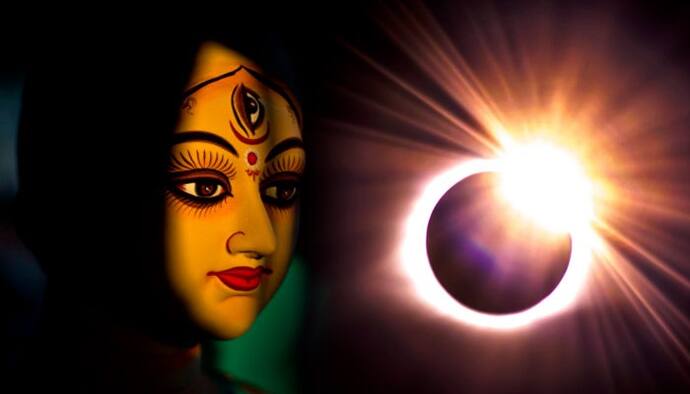 Solar eclipse on Mahalaya