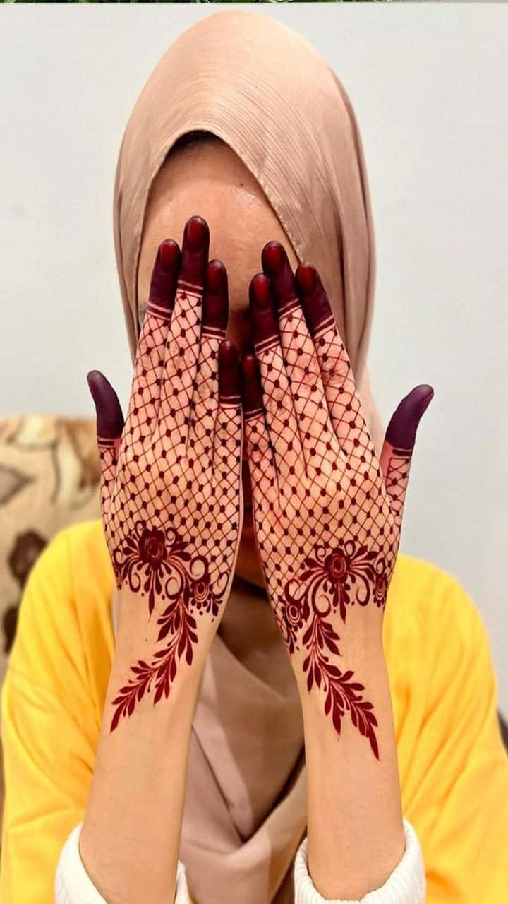 Rakhi Special | Beautiful Front Hand Mehndi | Easy Arabic Mehndi Design |  #114 Zara Mehendi Art - YouTube