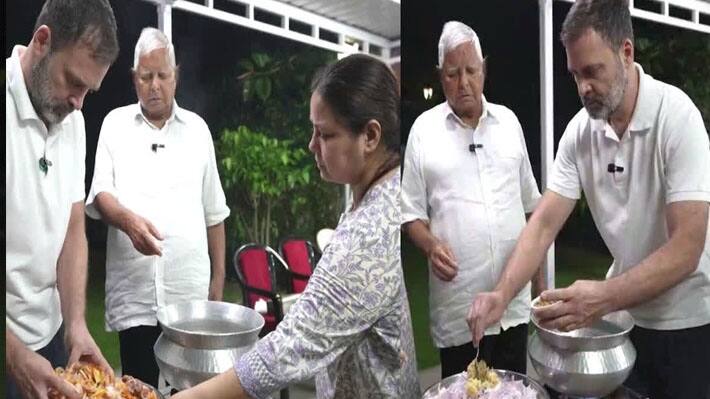 Rahul Gandhi learned his secret recipe from Lalu ji