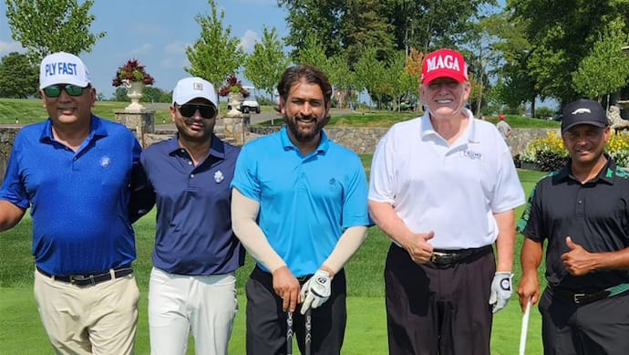 MS-Dhoni-viral-video-with-former-US-President-Donald-Trump