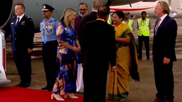 G20 Guests welcome by Rajeev Chandrasekhar