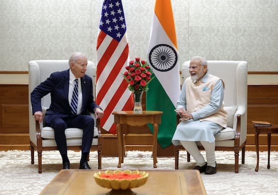 President Biden with PM Modi