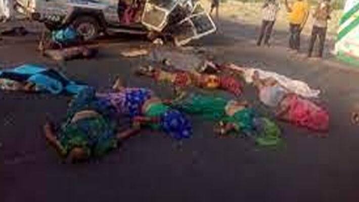 Accident in Nagaur district of Rajasthan