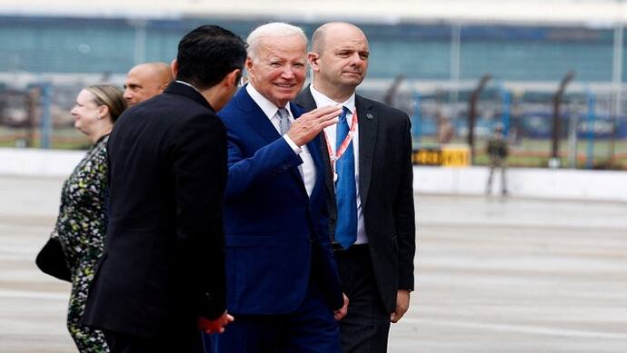 US President Joe Biden in delhi