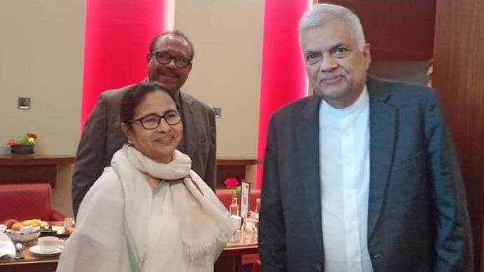 Sri Lankan President Ranil Wickremesinghe asked Mamata if you are the leader of the opposition bsm