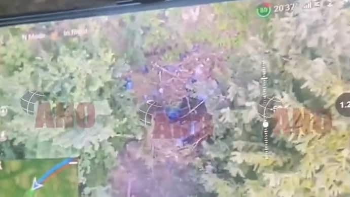 Anantnag Encounter Drone footage