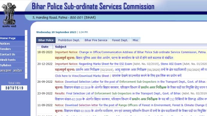 BPSSC SI Prohibition & SDFSO Main Result 2023