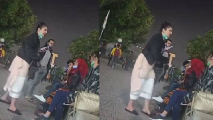 Pakistani Girl Slaps Another Girl 