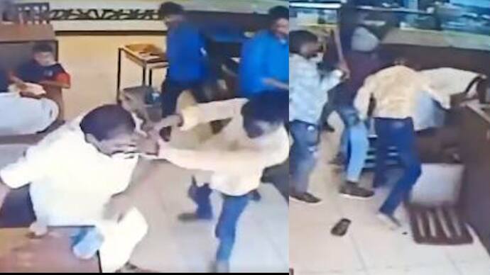 Man hacked to death in Bengaluru restaurant in broad daylight watch video bsm