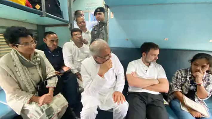 Rahul Gandhi visit to Chhattisgarh