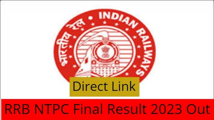 RRB NTPC Final Result 2023 Out