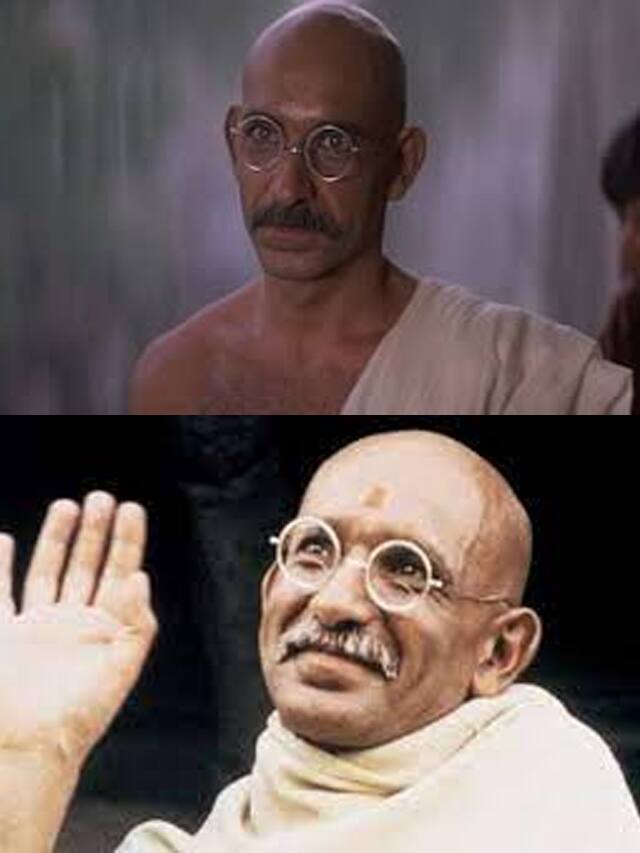 These 6 actors looked perfect in the character of Mahatma Gandhi ...