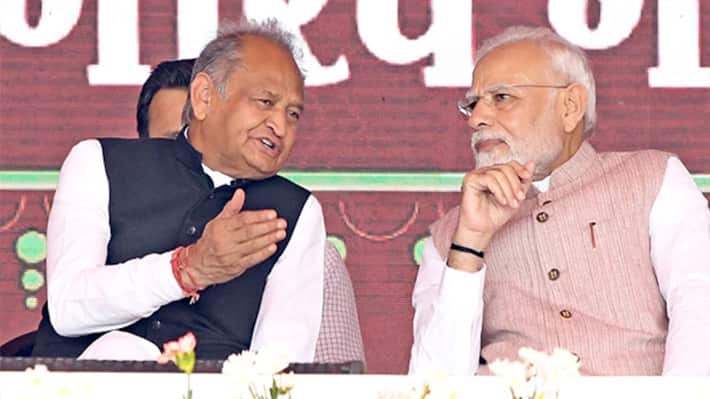 Ashok Gehlot vs PM Modi  for rajasthan election 2023