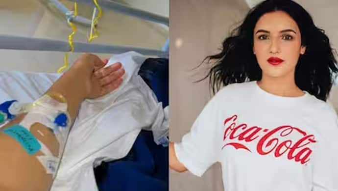 Jasmin Bhasin admitted to hospital