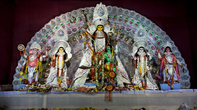 Pandal Hopping with kids