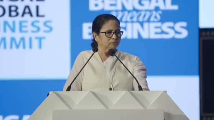 Mamata Banerjee spoke of deprivation against the Center instead of at Bengal Globel business summit bsm