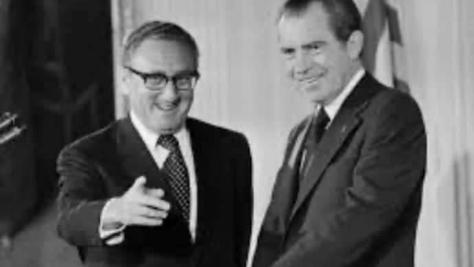 Henry Kissinger and Nixon