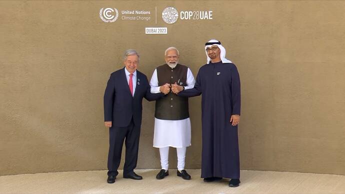 PM Modi proposes to host COP33 in India in 2028 At COP28 climate summit in Dubai bsm