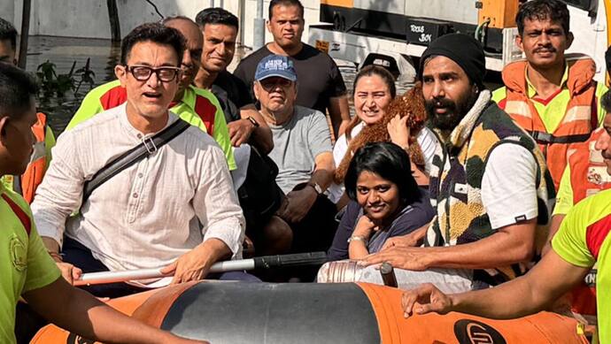 Aamir Khan Stranded In Chennai Floods