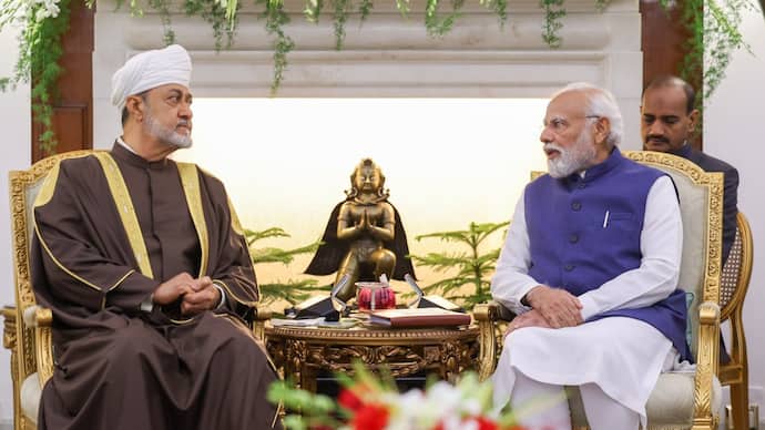 Oman Sultan and PM Modi