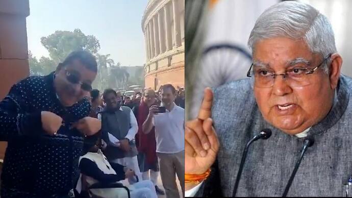 President and Vice President criticized for mimicking Jagdeep Dhankhar in Parliament bsm