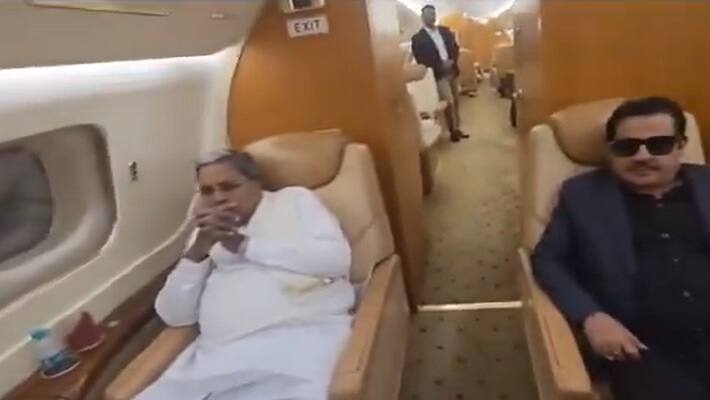 Siddaramaiah takes luxury jet 