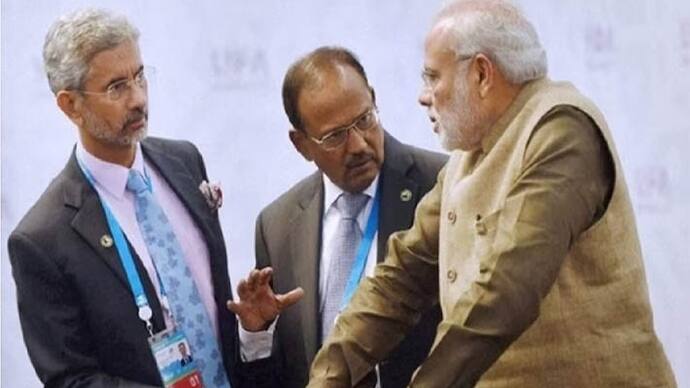 pm modi amit shah special meeting with nsa ajit doval 