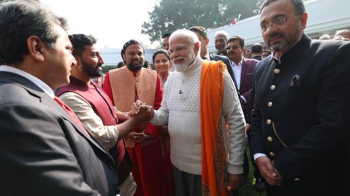 Christmas Celebrations at pm modi house see the pictures bsm