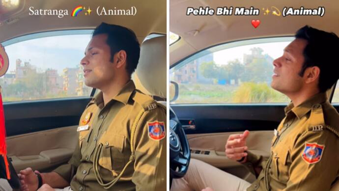 police-man-singing-animal-famous-song-pahle-bhi-main