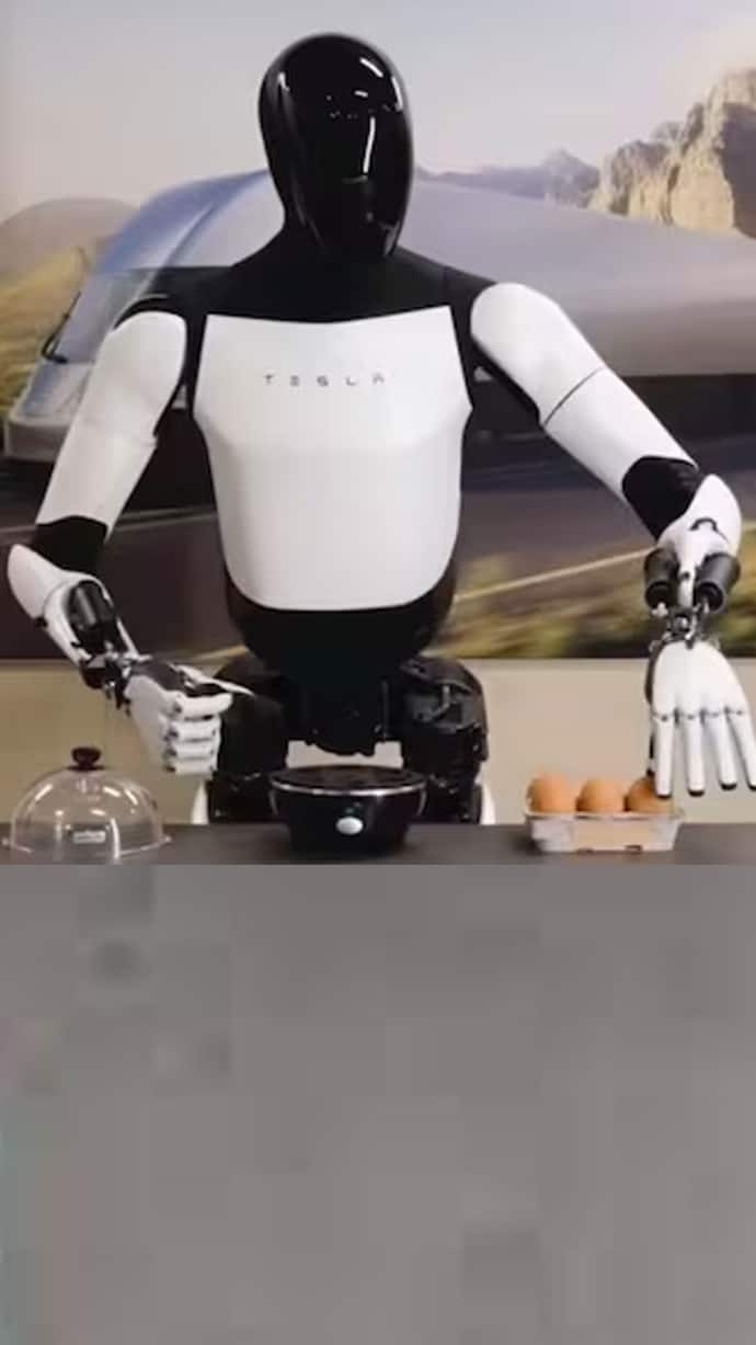 optimus robot doing household works
