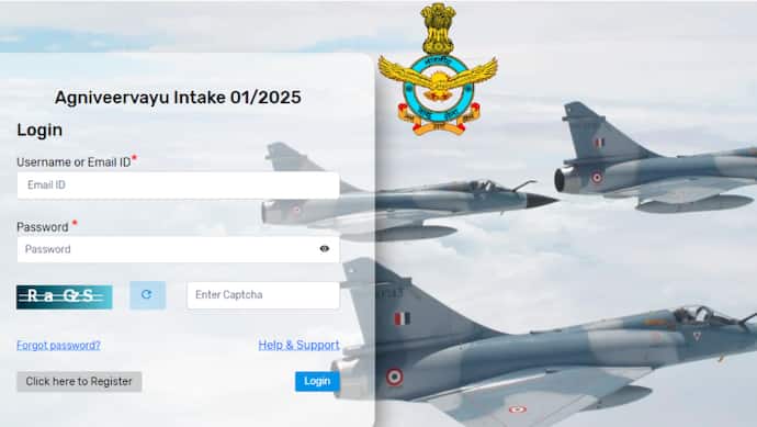 IAF Agniveervayu Recruitment 2024  Registration Direct Link