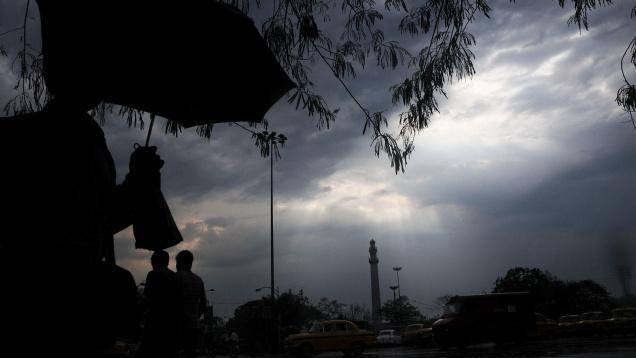 kolkata rain cloud cloudy south bengal weather