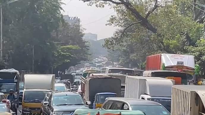 Bengaluru road jam