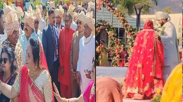 MP CM Mohan Yadav Son Vaibhav Yadav Wedding in Pushkar Take Seven Rounds Today Rajasthan 