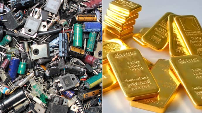 Gold produce from Electronic waste