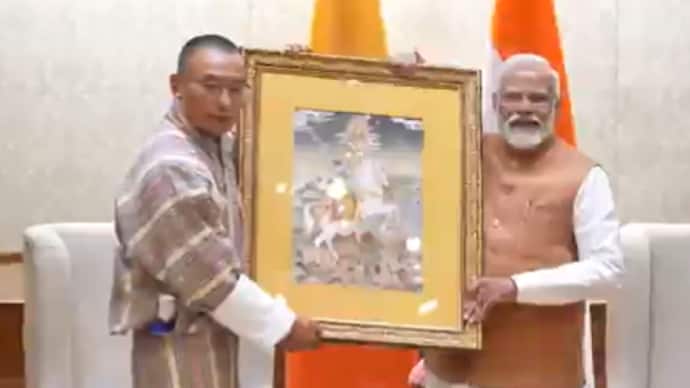 Tshering Tobgay met PM Modi