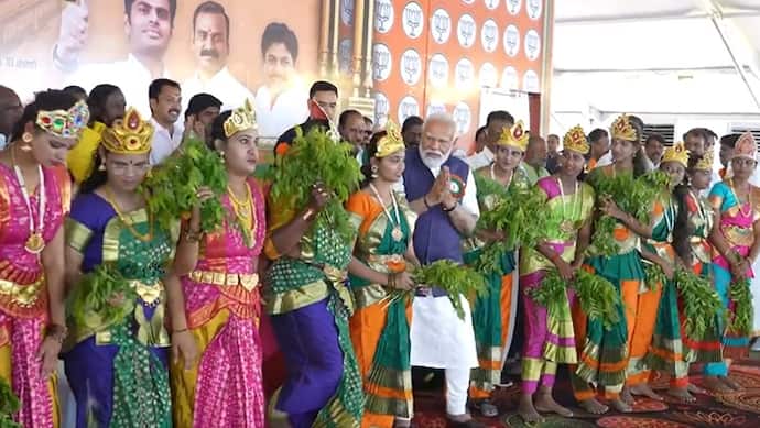 Narendra Modi in Salem Tamil Nadu