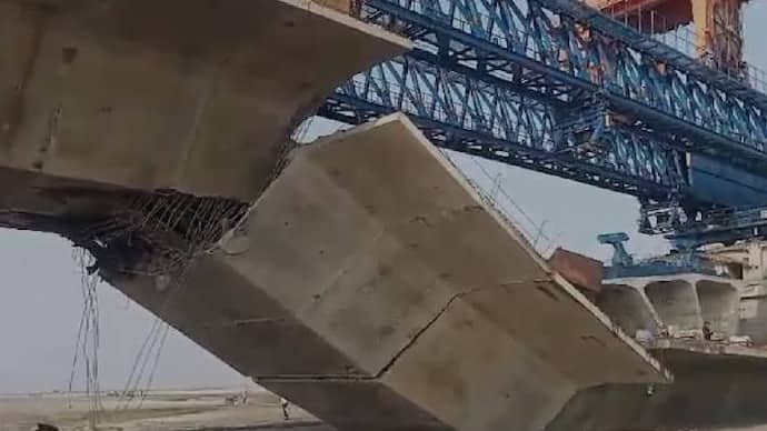 Bihar Supaul Kosi River Bridge slab