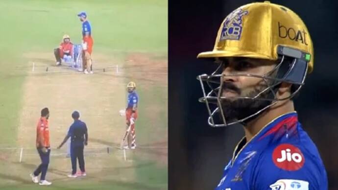 Virat-Kohli-abuses-Punjab-king-spinner-during-RCB-vs-pbks-match