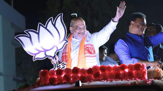 Amit Shah strongly criticized  attack on NIA  at balurghat bjp meeting bsm