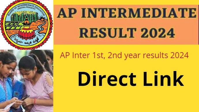 AP Inter 1st 2nd year results 2024  Direct Link