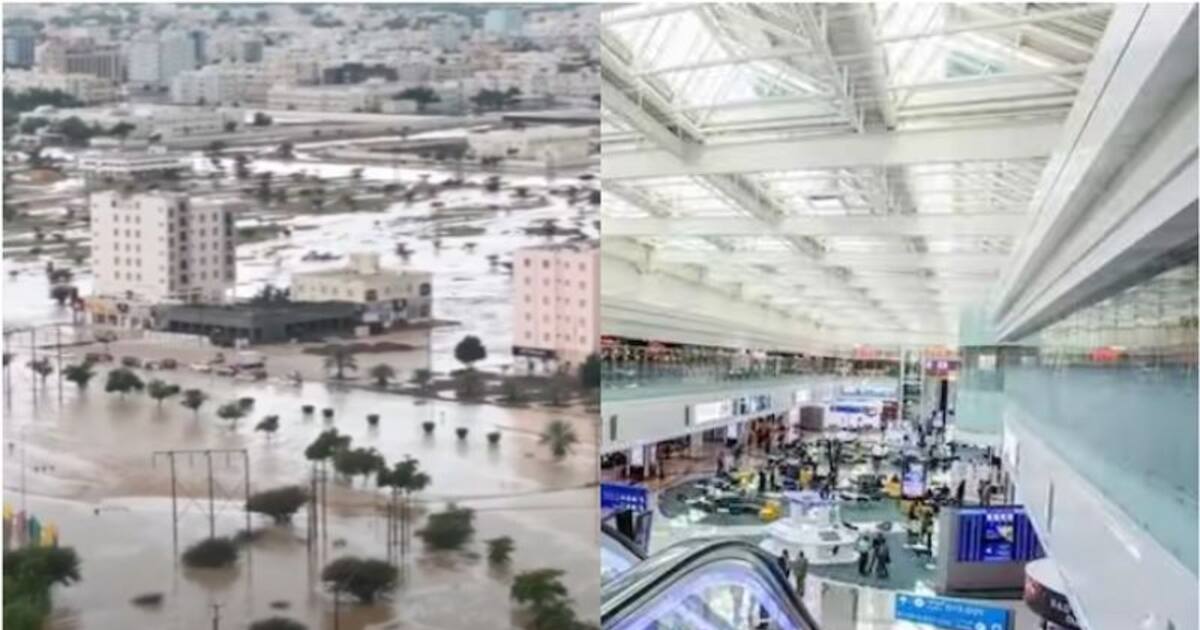 Dubai Rains: দুবাই-আবু ধাবিতে ফের বৃষ্টি, জলমগ্ন বিমানবন্দর-রাস্তা