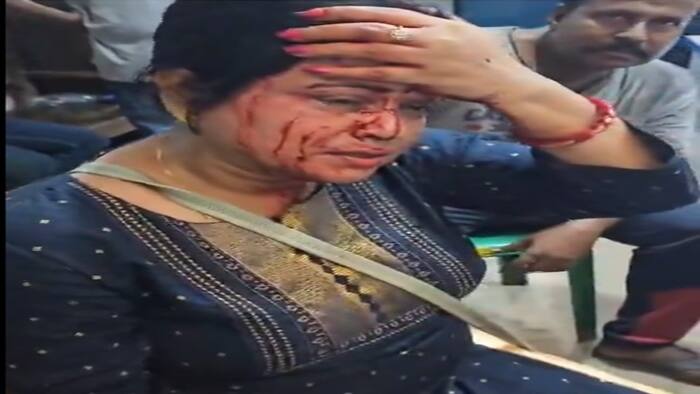 BJP leader Saraswati Sarkar injured in attack by goons 