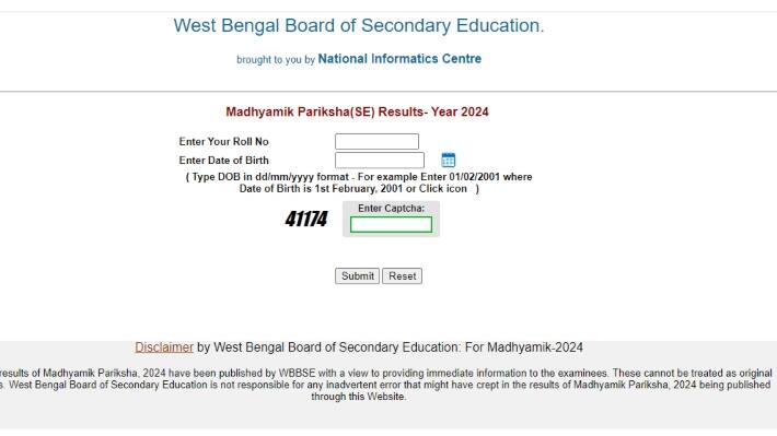 West Bengal Board 10th result 2024