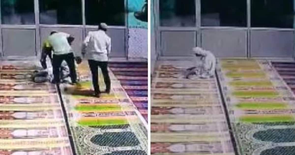 मस्जिद में नमाज पढ़ते-पढ़ते गिरा व्यक्ति, एक झटके में हो गई मौत
