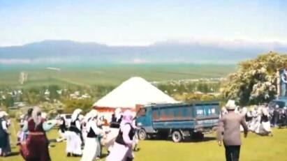 Kyrgyzstan truck loaded with ice cream drove into ceremony 29  children hit watch video bsm