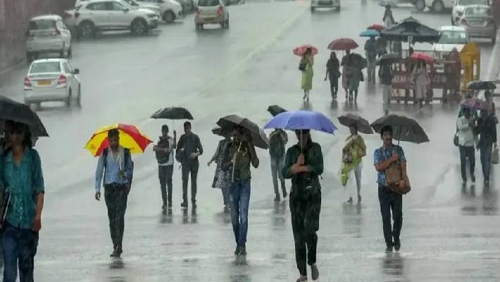 Rain in Delhi 
