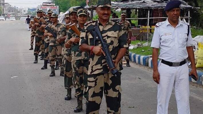 Tight security for 7th phase elections in Kolkata special measures at sensitive booths bsm