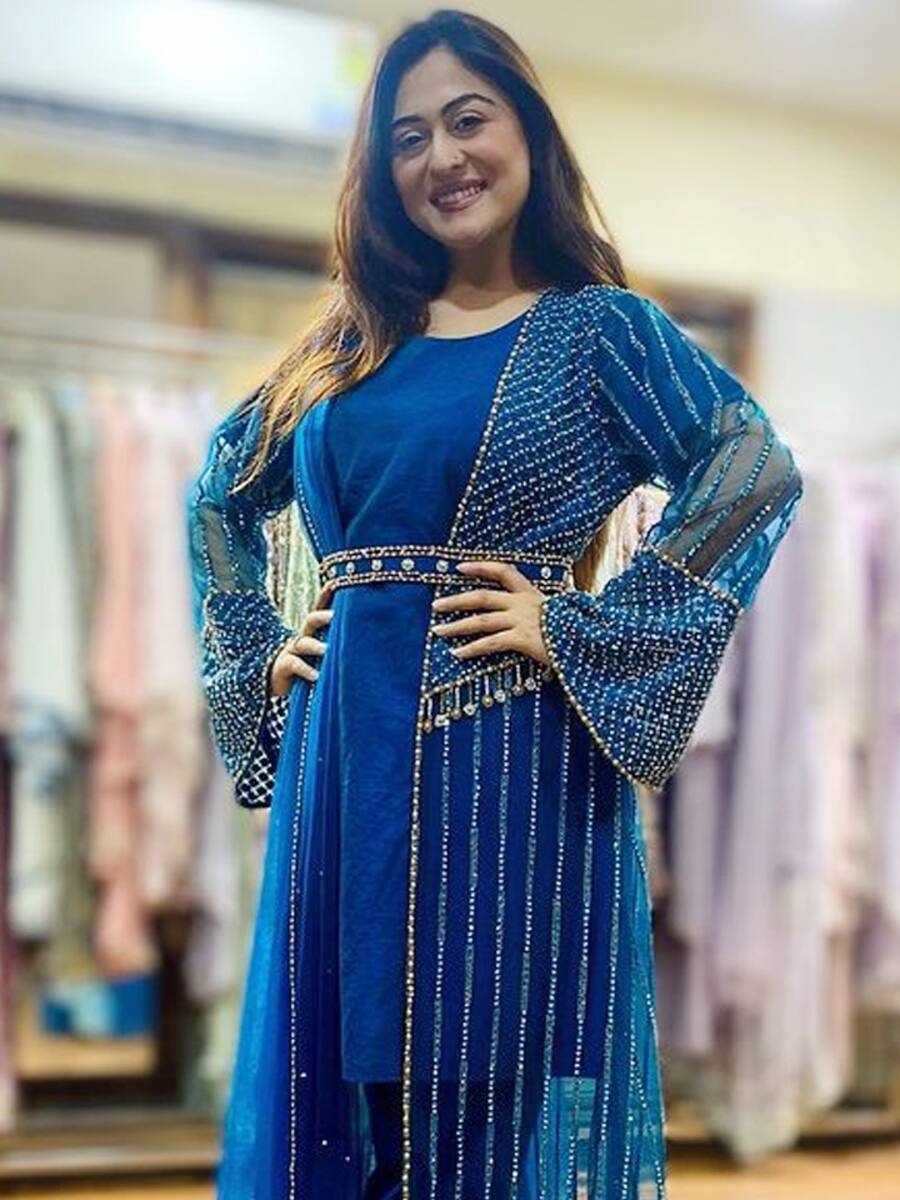 falaq naaz tv actress latest salwar kameez design 2024 zsca tdnus57 ...